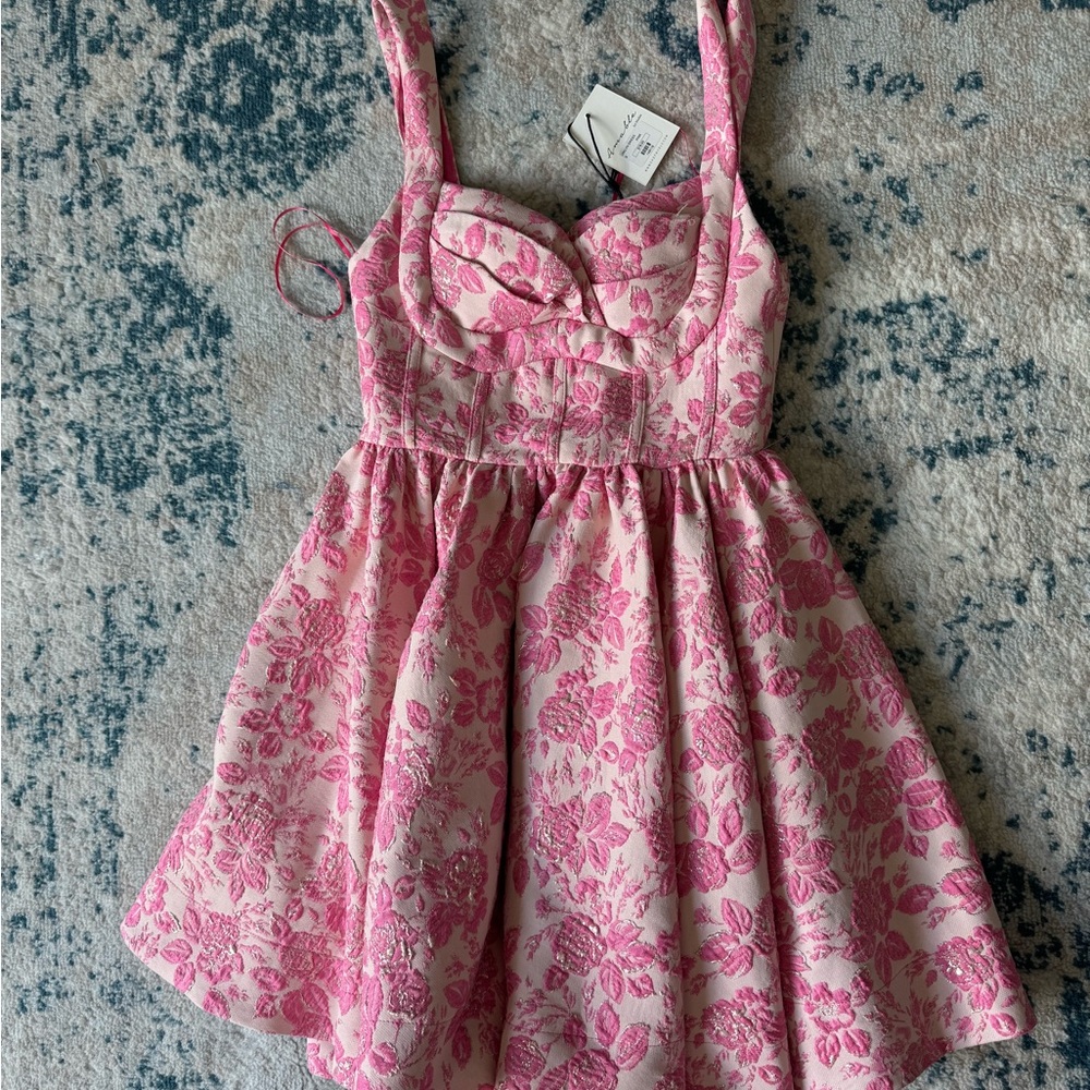 Floral Pink Dress